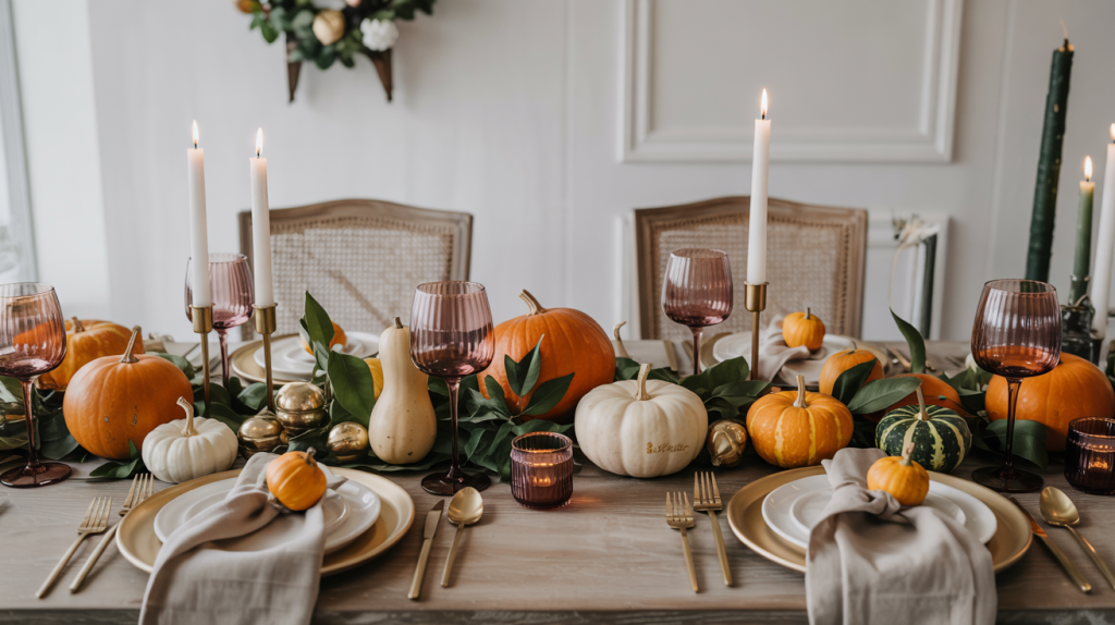 elegant fall dining table with a long ce pFoIWaNmSb cuKurxBneJw u5JSHFpCQ7u0VtKh9j o w