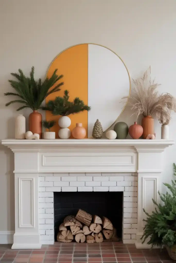 Decorating Small or Narrow Mantels