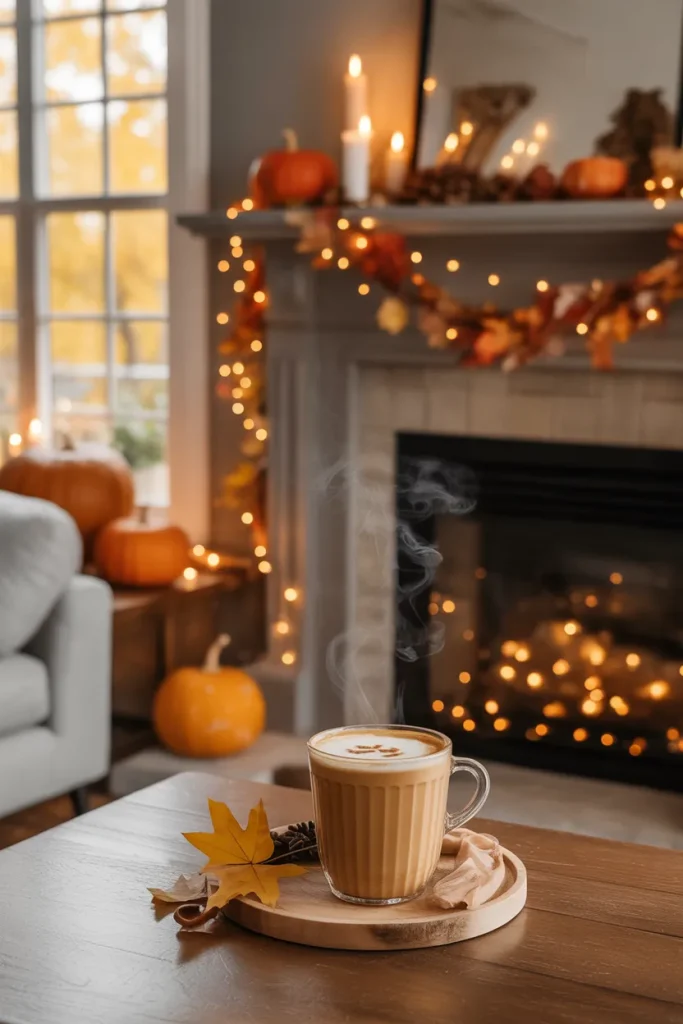 Fall Decor Mantel Ideas 1