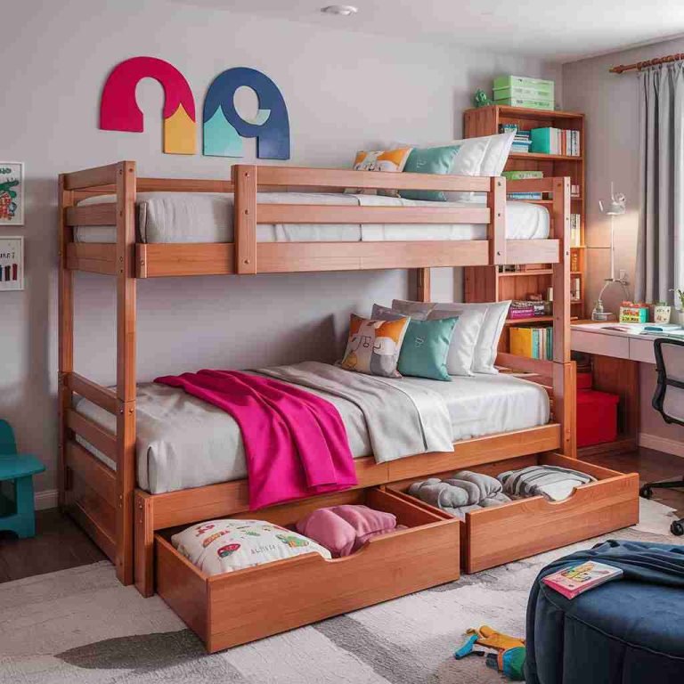 Smart & Stylish Bunk Bedroom Ideas for Small Rooms – Must-See 13 4 bunk bedroom ideas for small rooms