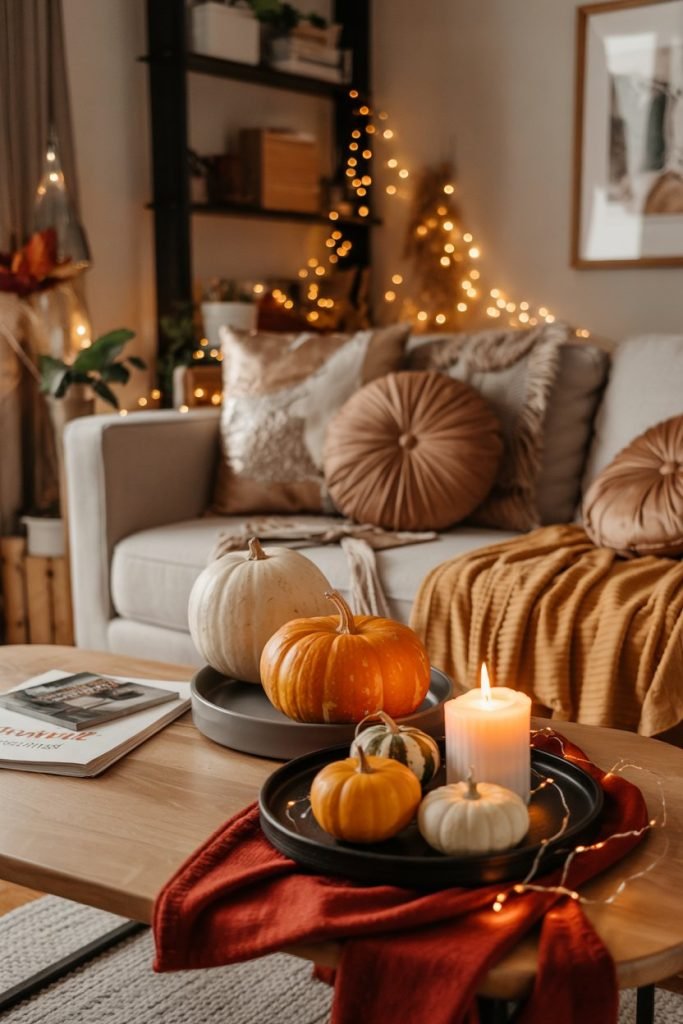fall living room decor ideas