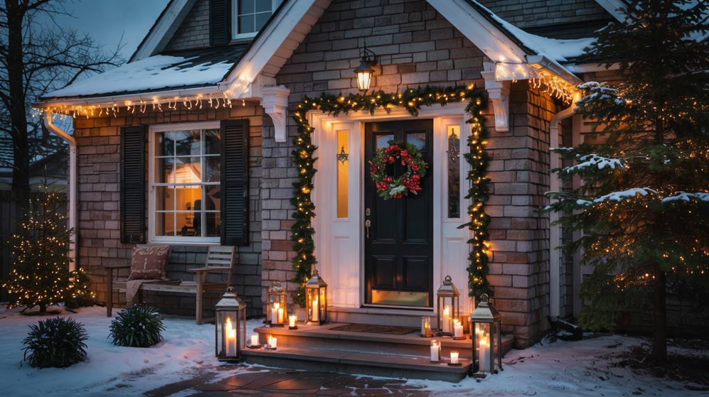 7 Christmas Decorations for the Front Door: Festive Ideas to Welcome Guests in Style 6 christmas front door decoretion