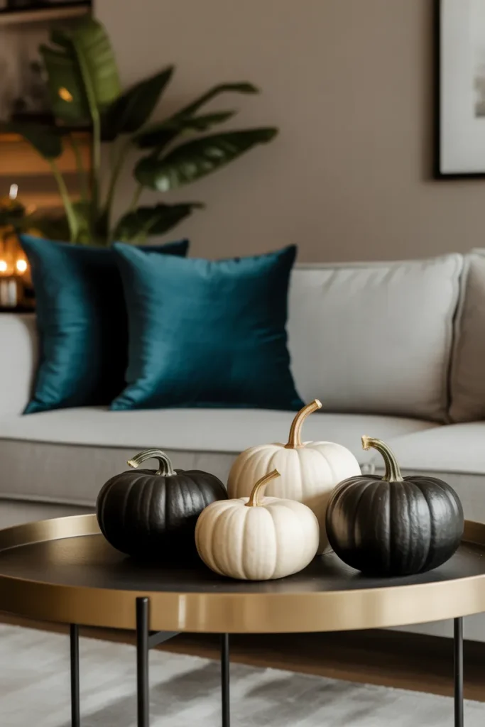 modern fall home decor with teal throw p J9bTQ7cvSV2XRR40mbt7KA gymQhDpRC2T4qeAzCQmJg 11zon