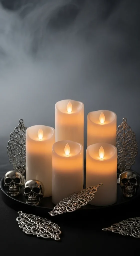 Add Warm, Flickering Light and Dramatic Fog