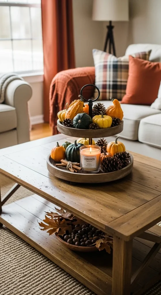 Build a Tiered Coffee Table Centerpiece