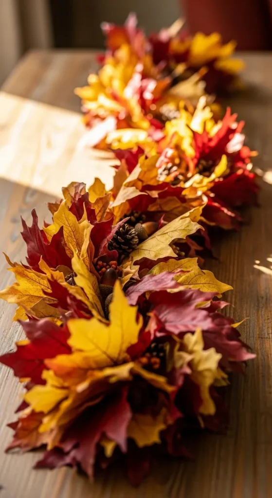 Colorful Leaf Garland