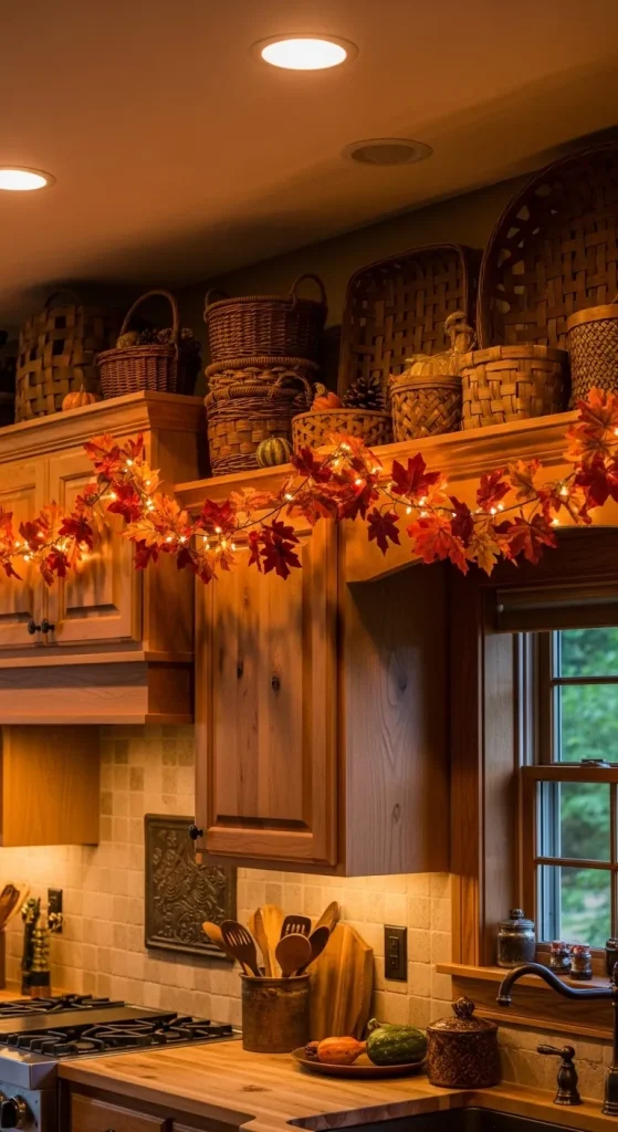 Decorate Above the Cabinets