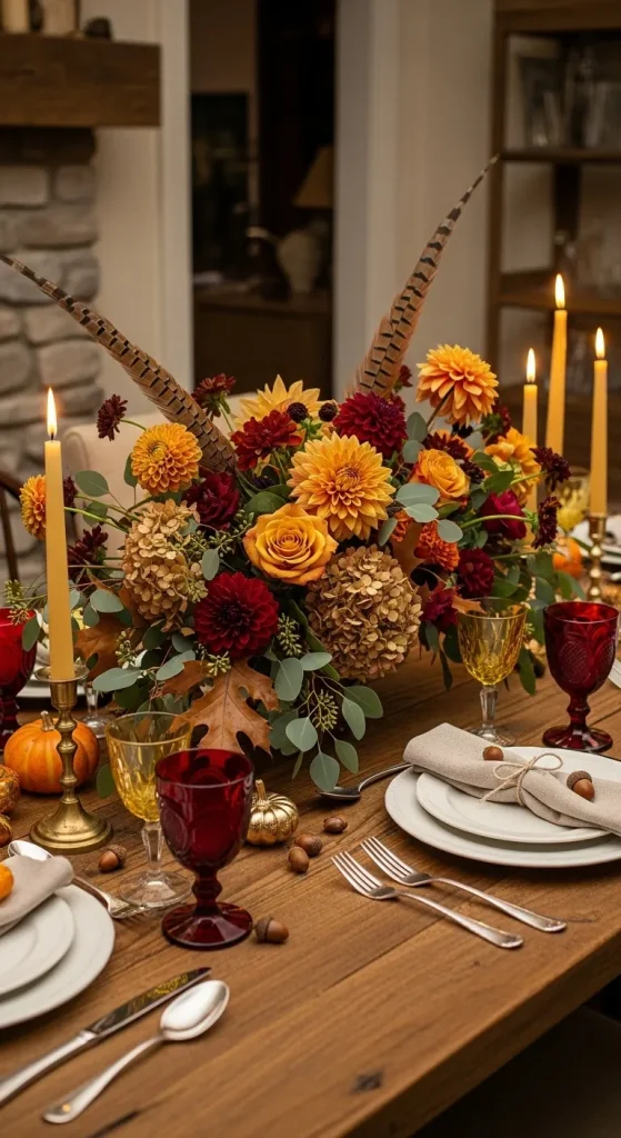 Dramatic Pheasant Feather Flair