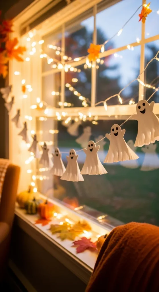 Easy DIY Ghost Garland