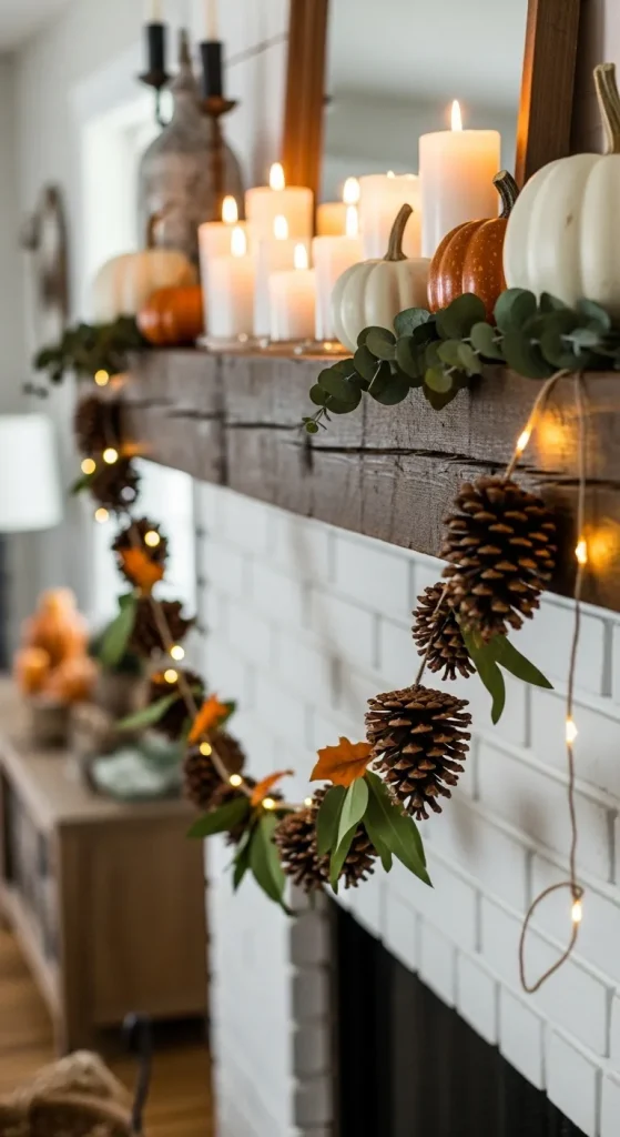 Easy Pinecone Garland