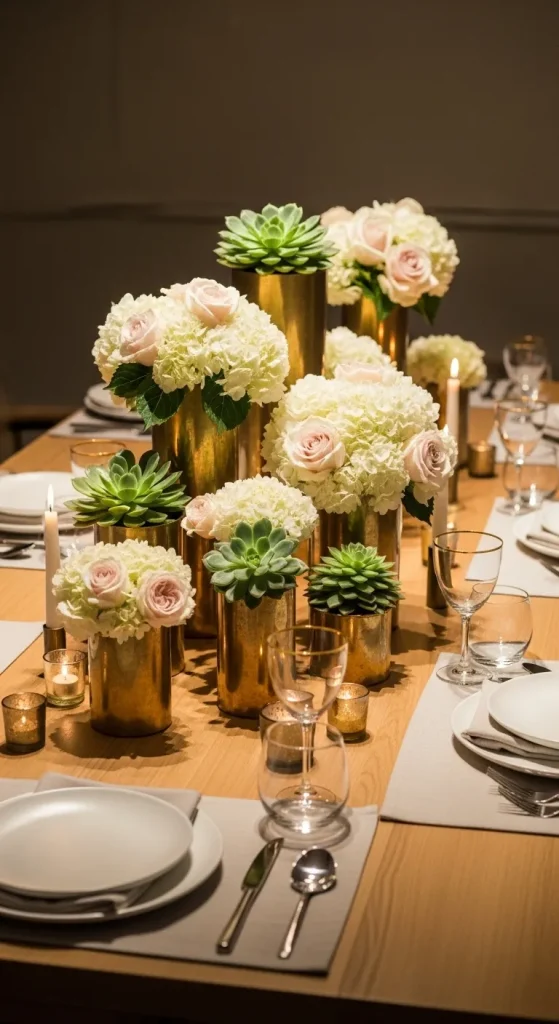 Elegant Neutrality with Creamy Blooms