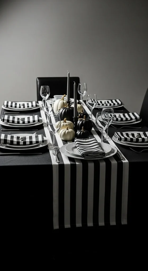 Embrace the Power of Black and White Stripes