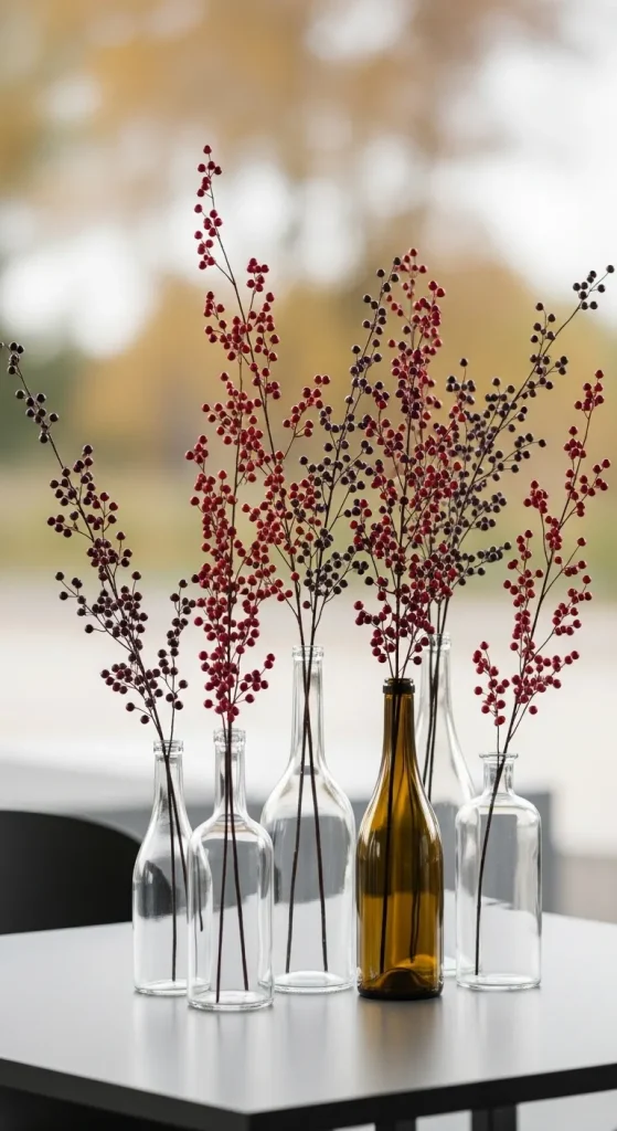 Faux Berry Branch Sprays