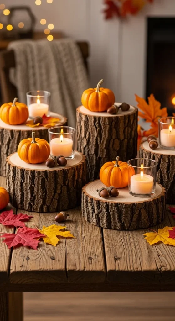 Faux Wood Slice Riser