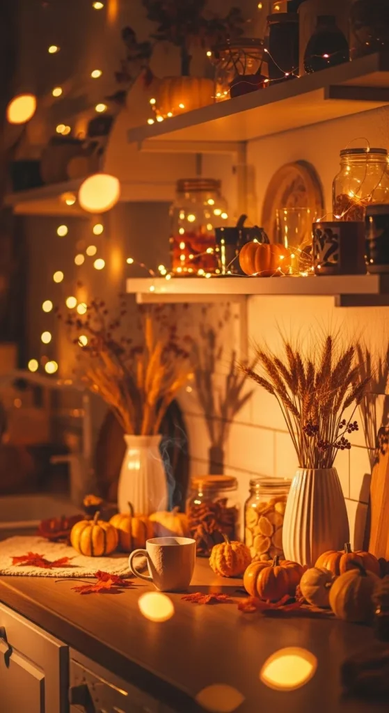 Finish with Cozy Lighting