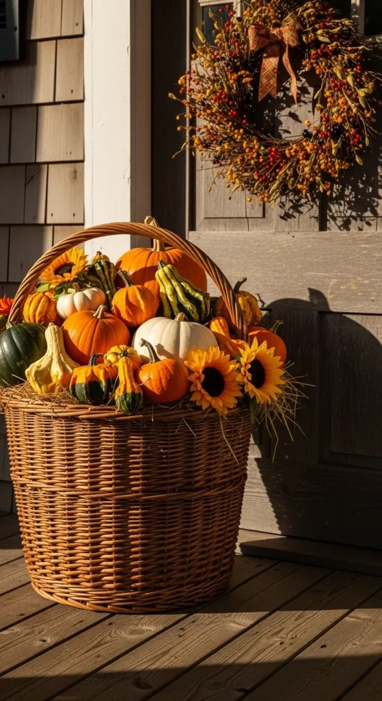 Harvest Basket for the Porch
