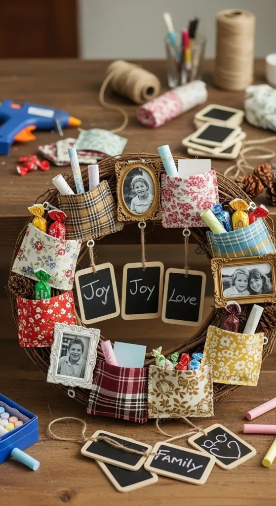 Interactive or DIY Wreath Ornaments