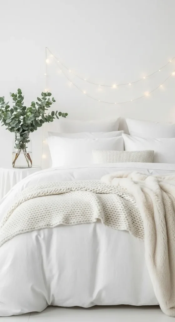 Minimalist Winter White Glow