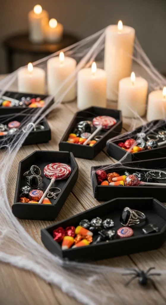 Popsicle Stick Coffin Trays