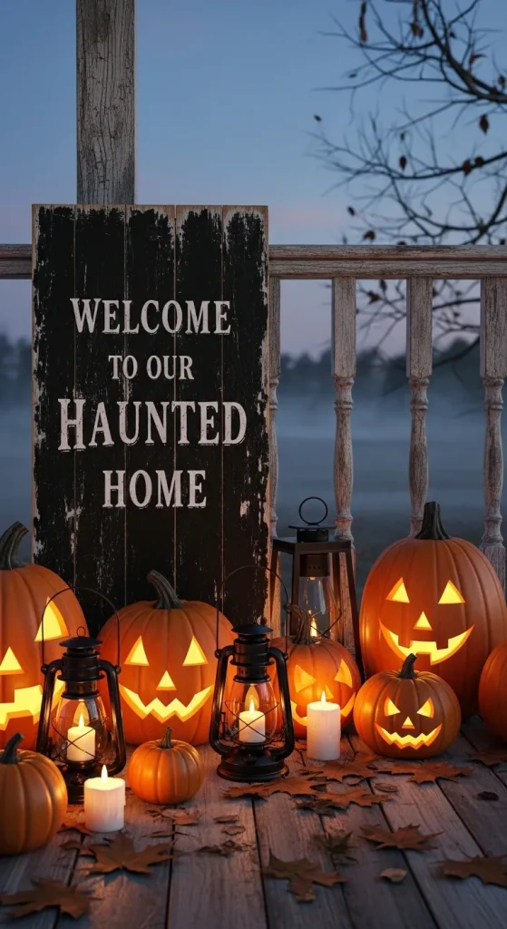 Porch Sign with Vintage Flair