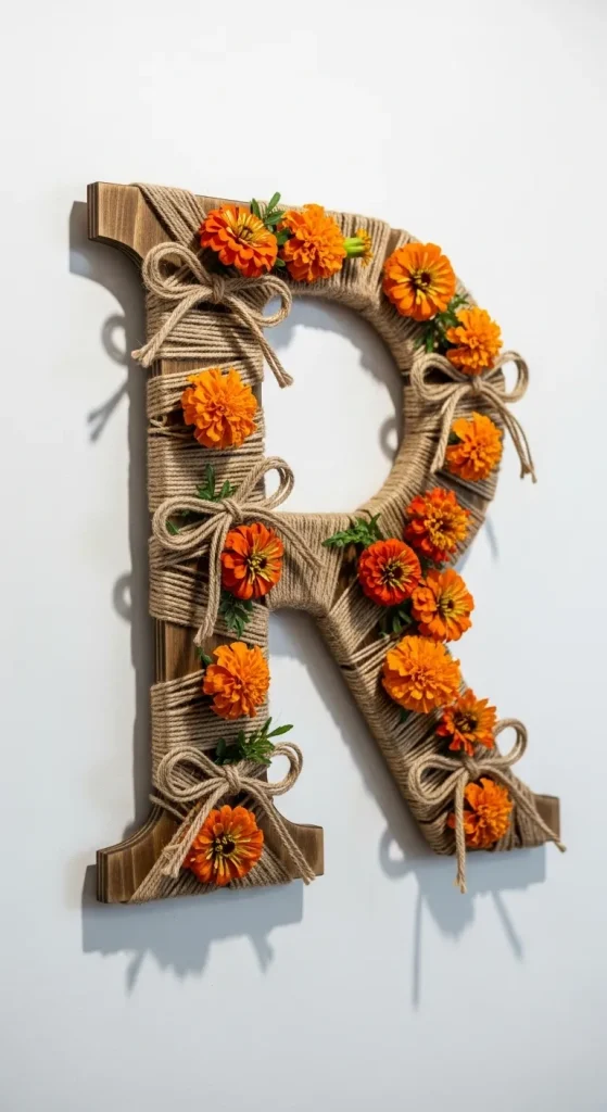 Simple Monogram Wreath