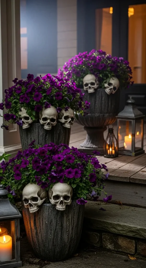 Skull Planters for Outside