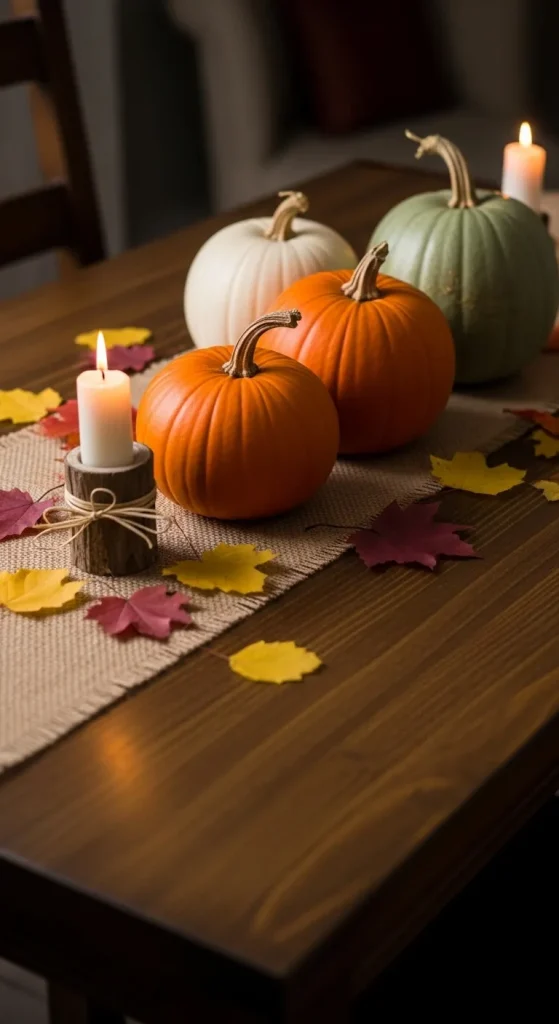 The Classic Trio of Pumpkins