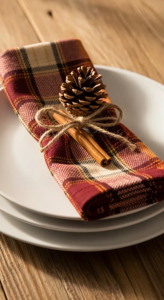 The Cozy Flannel Place Setting