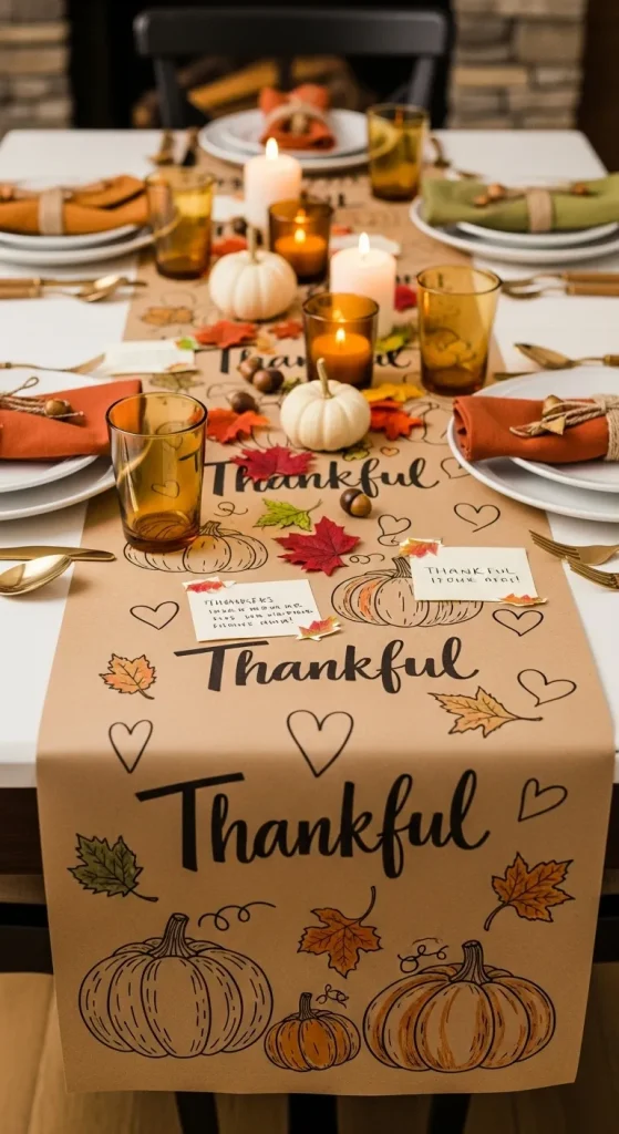 The "Thankful" Tablecloth