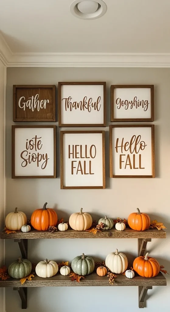  Use Seasonal Signs and Art