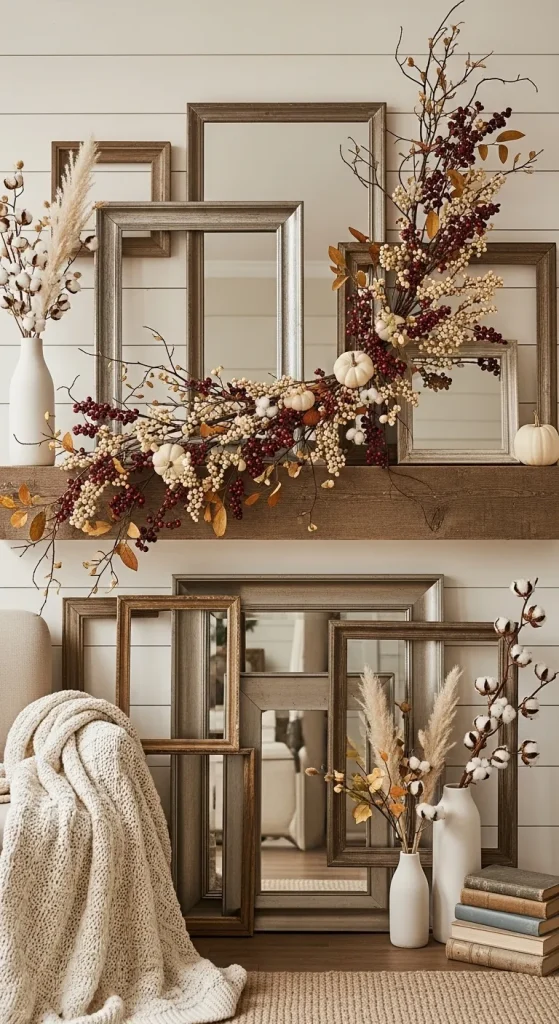 Use Tonal Berry Swags