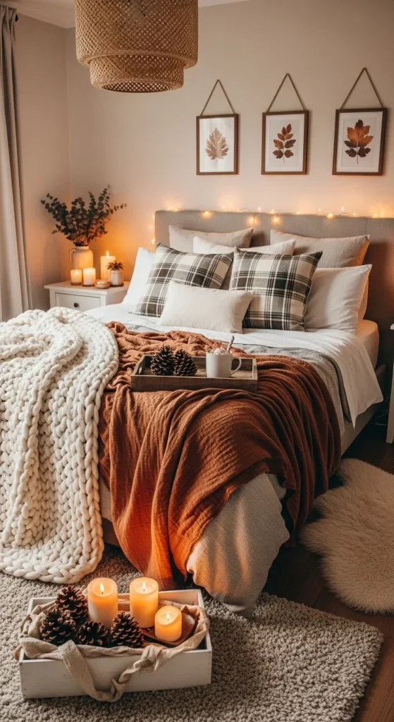 cozy fall bedroom ideas