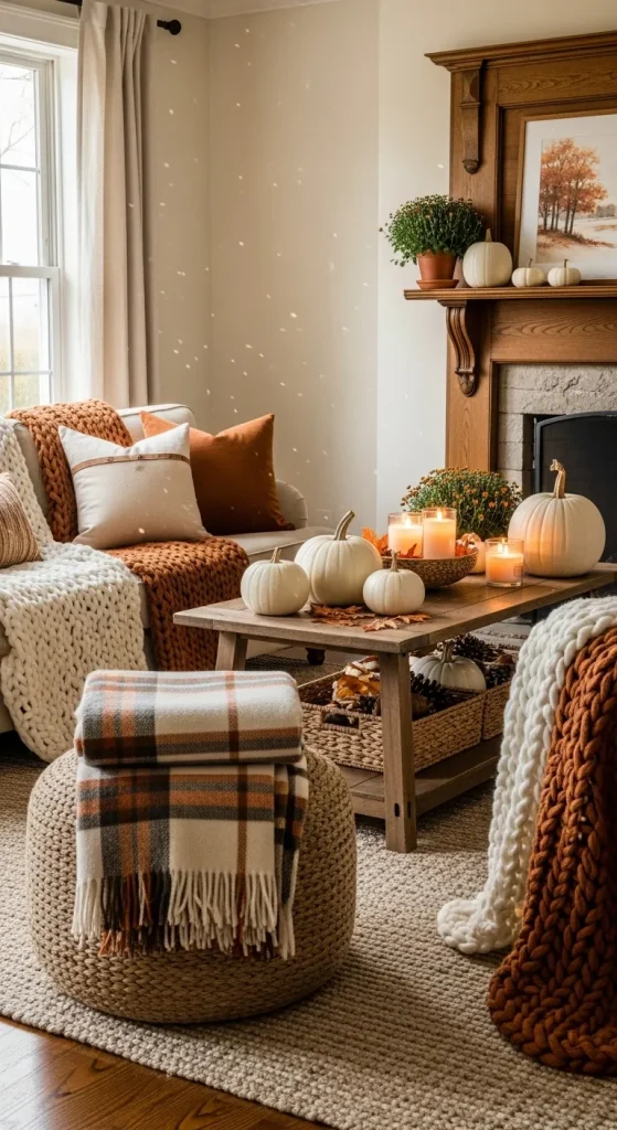 cozy fall decor