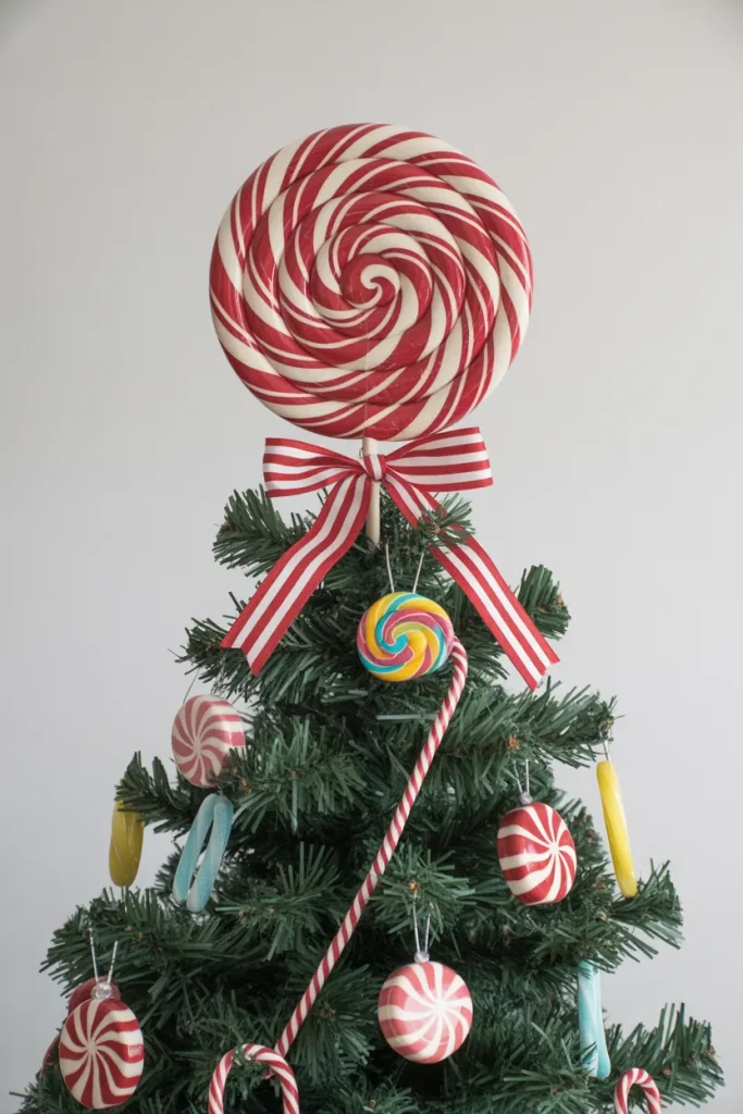 Candy Tree Topper Variation
