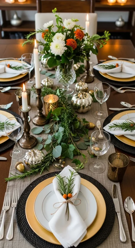 Chic Metallic Touches