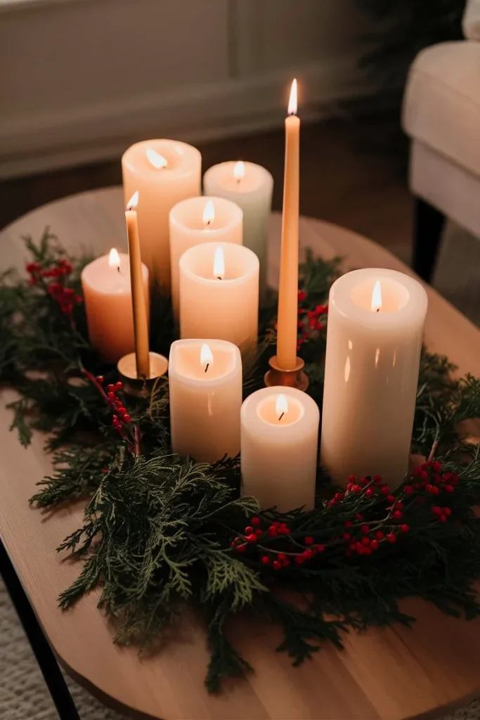 Cozy Candle Clusters