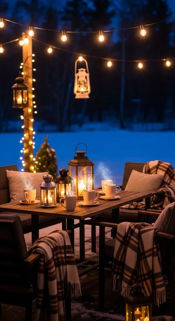13 Stunning Outdoor Christmas Yard Décor Ideas That’ll Wow Your Neighbors 14 Cozy Outdoor Seating Area