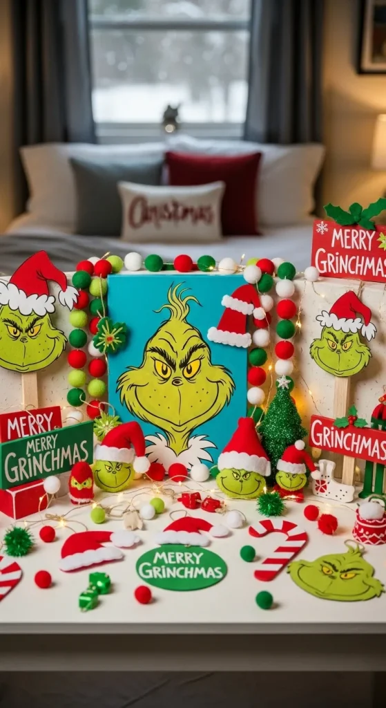 DIY Grinch Crafts for a Personal Touch