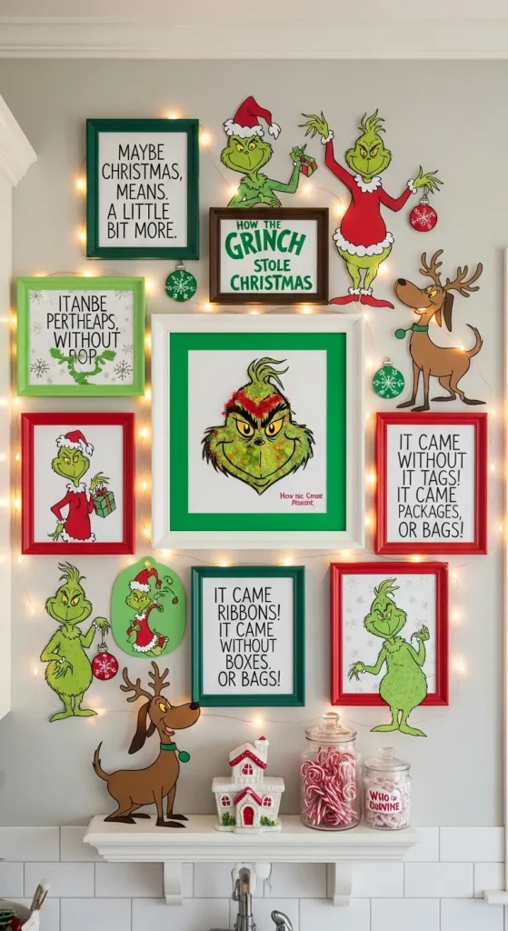 DIY Grinch Wall Art & Quotes