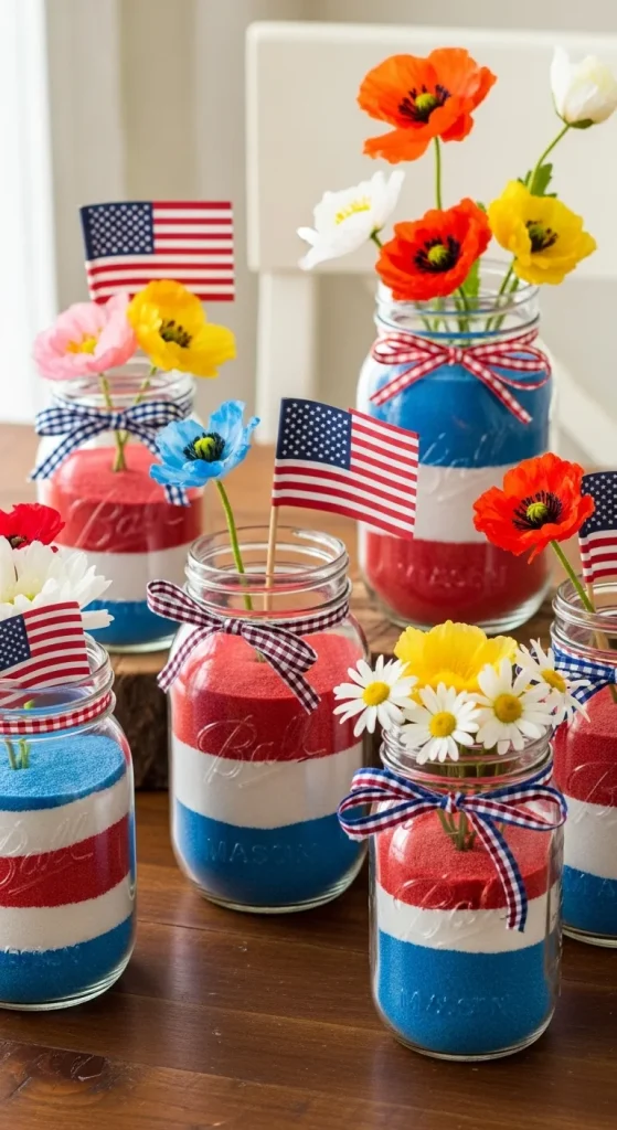 DIY Mason Jar Centerpieces