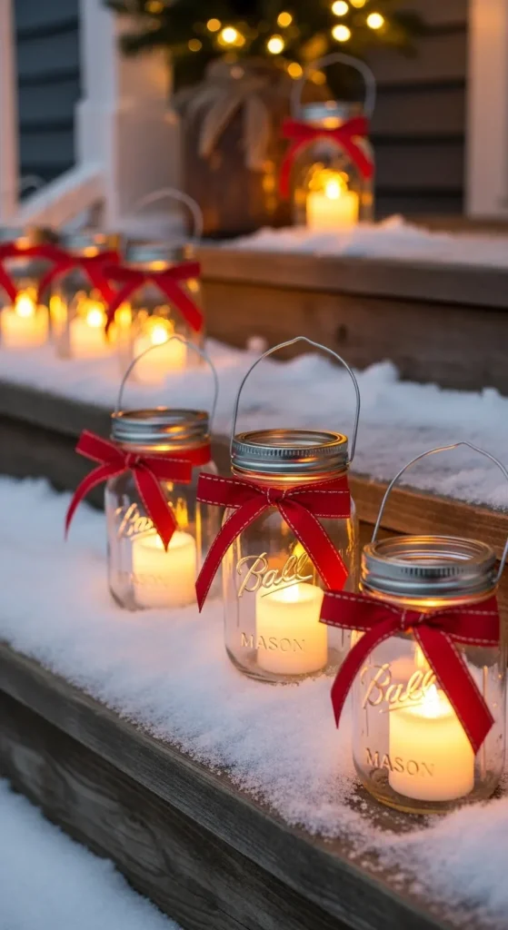 13 Stunning Outdoor Christmas Yard Décor Ideas That’ll Wow Your Neighbors 4 DIY Outdoor Christmas Lanterns