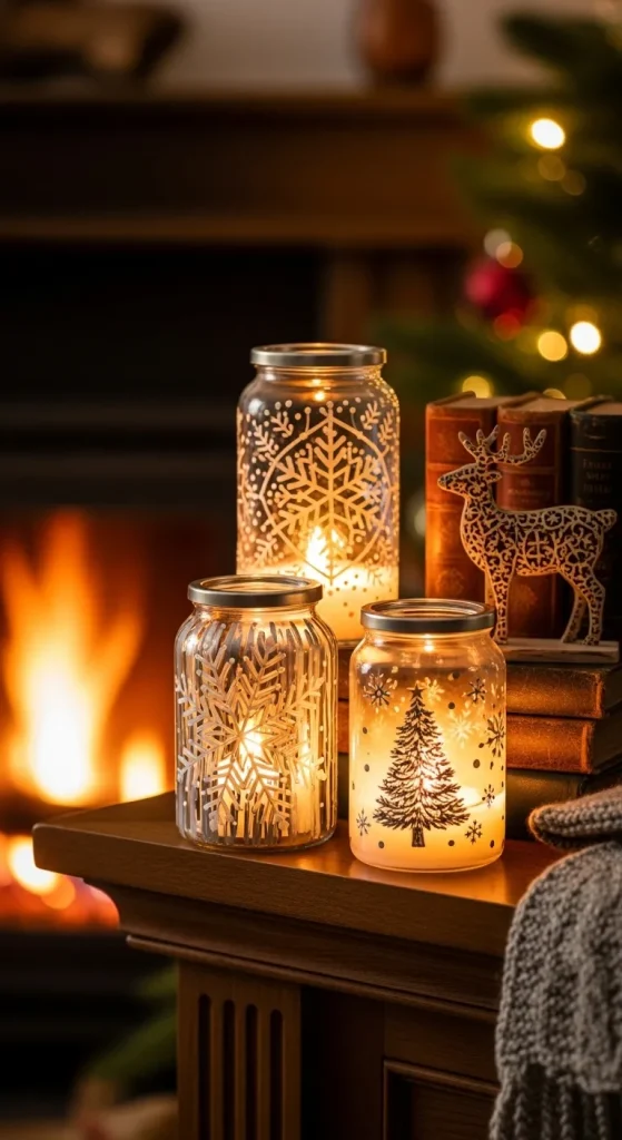 DIY Painted Candle Jars – Your Own Festive Touch