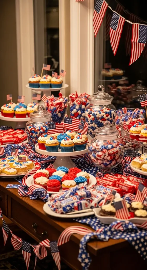 DIY Veterans Day Treat Table