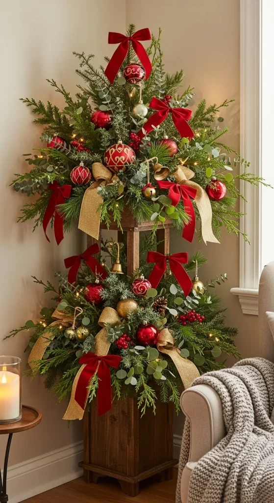 DIY WOOD CORNER PLANT