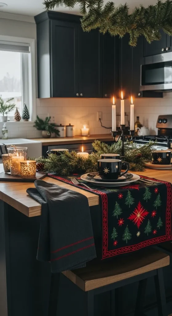 Dark and Cozy Kitchen Décor