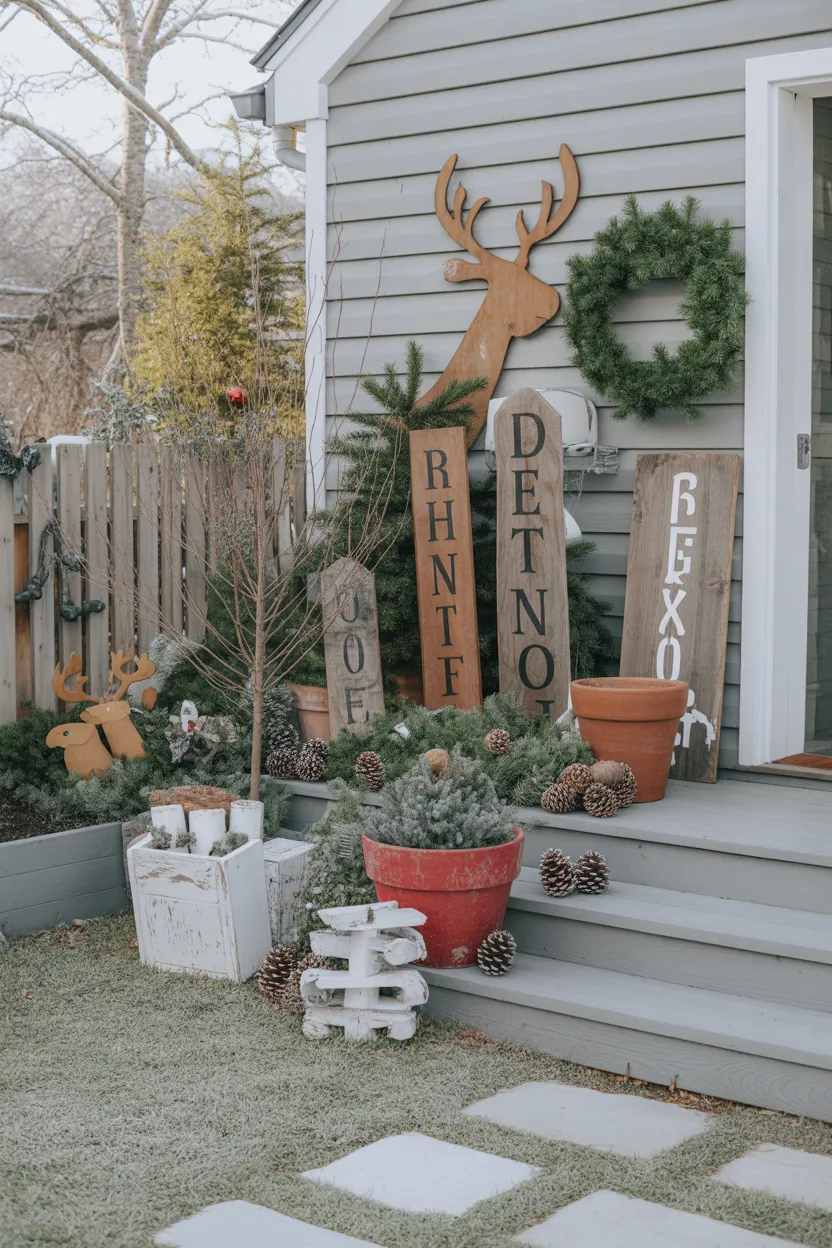 Designing With Outdoor Christmas Decorations