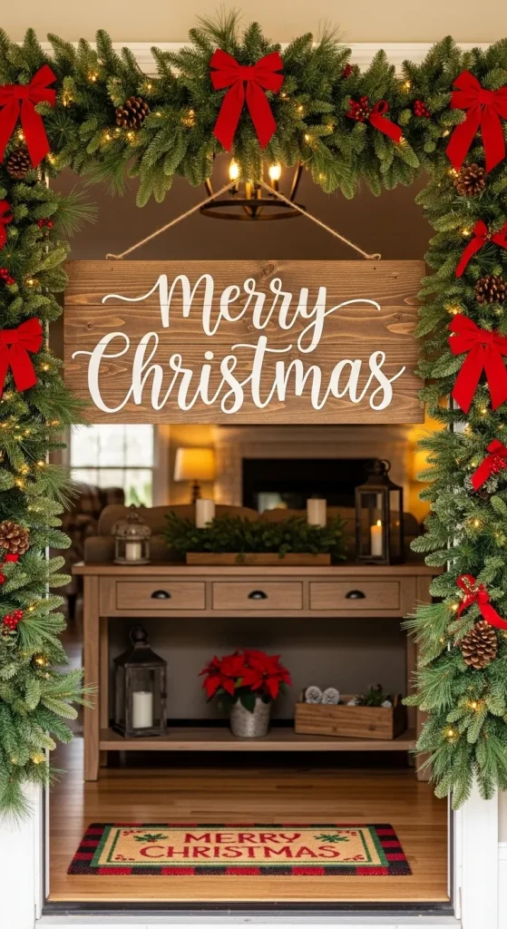 Display a Festive Welcome Sign