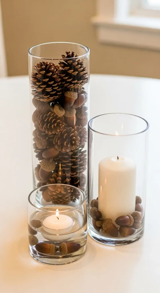 Elegant Glass Centerpieces