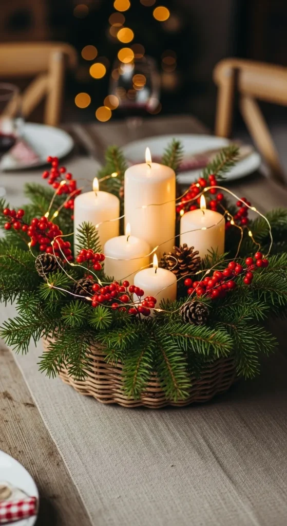 Farmhouse Basket Centerpiece