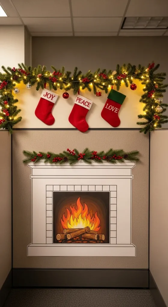 Faux Fireplace Vibes